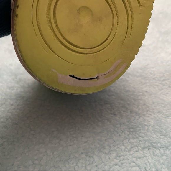 Nike Air Force Ones size 10 neon yellow white - Picture 6 of 7